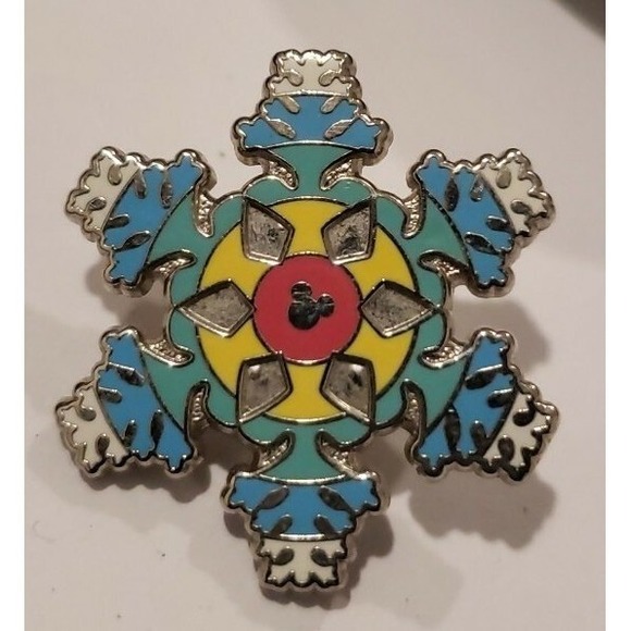 Disney Pin 00131 FROZEN SNOWFLAKE AP Preproduction Sample Artist Proof LE 24